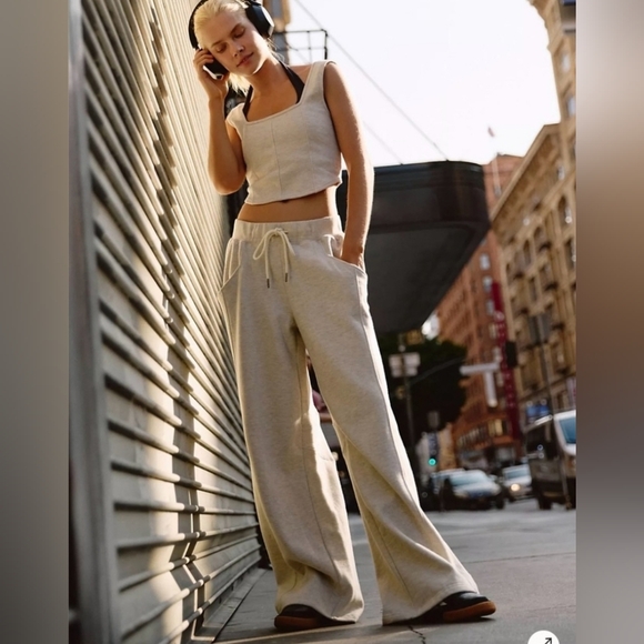 NEW Free People Movement For The Win Pants Set Sz XL - Picture 5 of 5